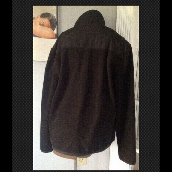 CALVIN KLEIN BLACK FLEECE FULL ZIP JACKET MENS L - Picture 2 of 3